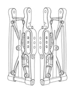 MJX HYPER GO Rear Lower Arm For 10210