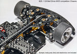 Atomic BZ5 Belt Drive 4WD Chassis Kit (No Electronics) With AGFRC 1.4KG Micro Programmable Coreless Digital RC Servo