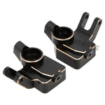 Meus Racing Brass Portal Steering Knuckles For Axial 1/18 UTB18 - BLACK - HeliDirect