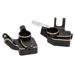 Meus Racing Brass Portal Steering Knuckles For Axial 1/18 UTB18 - BLACK - HeliDirect