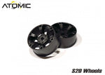 Atomic S20 AWD Wheel Narrow +2 (Black) - HeliDirect