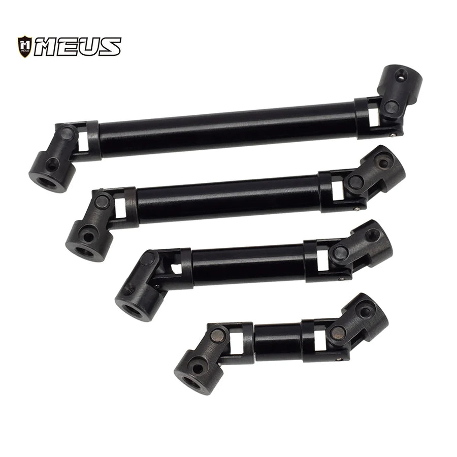 MEUS Racing Metal Front&Rear Drive Shaft for Axial 1/24 SCX24 90081 C10 Jeep Ford Bronco (Section C) - HeliDirect