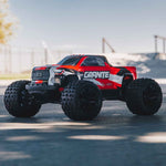 ARRMA 1/18 GRANITE GROM MEGA 380 Brushed 4X4 Monster Truck RTR with Battery & Charger - RED