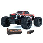 ARRMA 1/18 GRANITE GROM MEGA 380 Brushed 4X4 Monster Truck RTR with Battery & Charger - RED