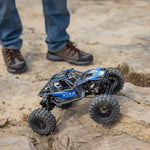Axial 1/18 UTB18 Capra 4WS 4WD Trail Buggy RTR with Battery & Charger, Blue