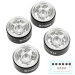 MEUS Racing 0.7-inch Beadlock Wheels Rims Deep-Dish Wheel for 1/30 Axial SCX30 1/32 Redcat Ascent-32