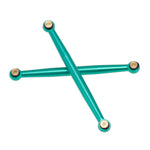 MEUS Racing Aluminum Alloy Link and Steering Rod Kit for Axial SCX24 B-17 C10 Jeep 1/24 RC Car (Green) - HeliDirect