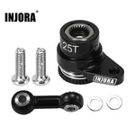 INJORA Aluminum Servo Saver Set for 1/16 Arrma Mojave Grom (25T)