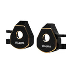 INJORA Black Coating Brass Steering Knuckles for 1/32 Redcat Ascent-32