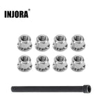 INJORA M2 Stainless Steel Nuts for 1/30 SCX30