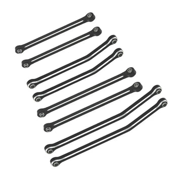 Aluminum Skid Link Rods for SCX30 Cars Upgrade Parts (8pcs/set)