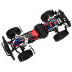 Meus Racing CNC Aluminum Transmission Case Gearbox Housing Upgrade Parts Accessories for 1/18 TRX4M TRX-4M RC Crawler - RED - HeliDirect