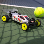 Losi 1/24 Micro-B 2WD Buggy RTR (White) With Nexx Racing Adjustable Turnbuckle Set, Caster Blocks, Spindles & Rear Hub - Big Savings $22.53 Off