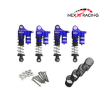 NX-616 Nexx Racing 37mm Reservoir Shocks (4pcs) for Redcat Ascent-32 1/32