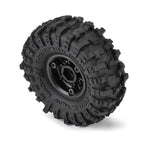 Pro-Line 1/24 Mickey Thompson Baja Pro X F/R 1.0" MTD 7mm Black Holcomb (4) - HeliDirect
