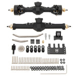 MEUS Racing Plastic Nylon Isokinetic 3-Section CVD Front Rear Axles Maximum Steering Angle 52° +5MM for SCX24 Deadbolt C10 JLU Gladiator Bronco