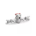 Treal Front Axle Housing Aluminum 7075 Diff Housing For Axial SCX24 Deadbolt C10 Jeep Betty Gladiator (Silver-Red) - HeliDirect