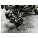 Treal Brass Outer Portal Covers Heavy Weight Outer Drive Housing For 1/24 FMS FCX24 Upgrades - HeliDirect