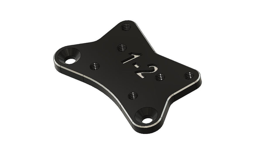 MWX R.1 ZS 1-2 (1 Camber 2 Castor) Plate - HeliDirect