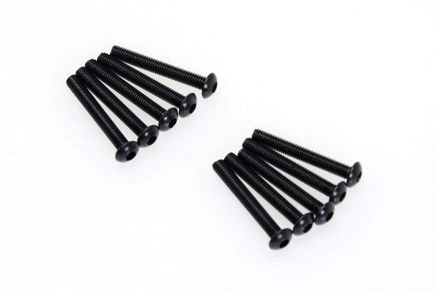 G36329 M3x22mm Button Head Hex Socket Screw (10pcs) - HeliDirect