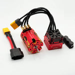 Furitek VoltEagle 1/10 Drift Combo – RED Edition (Plug & Play Brushless Sensored System for Traxxas 4-Tec Drift)