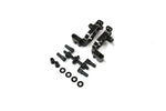 Kyosho Al Front Hub Carrier Set(L,R/4゚/Gunmetal IGW061