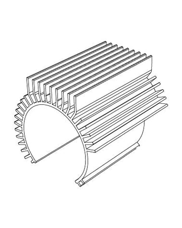 MJX HYPER GO Heat Sink For 10210