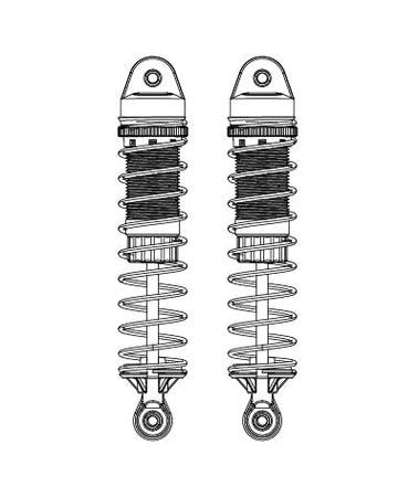 MJX HYPER GO Rear Shock Absorber For 10210