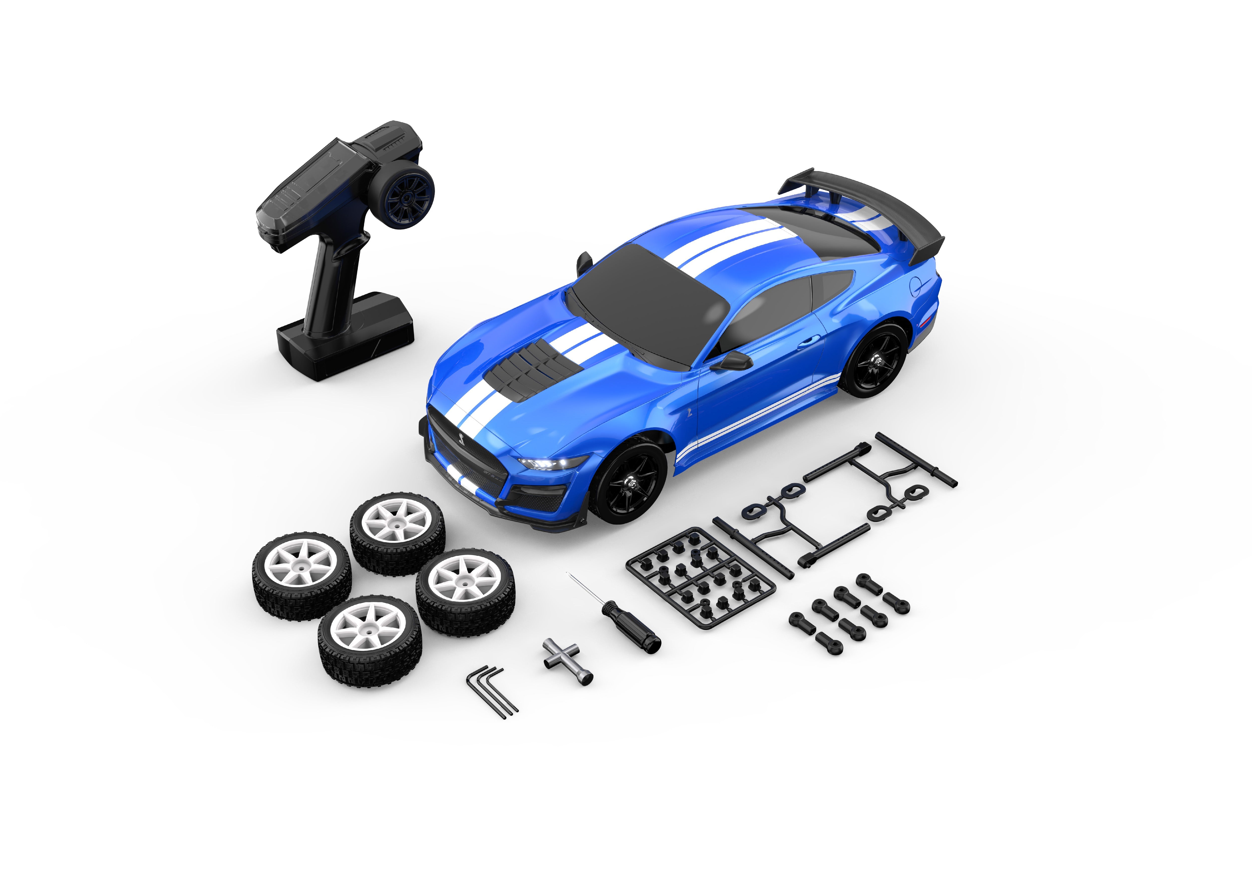 MJX Hyper Go 10306 Ford Mustang GT500 1/10 4WD Brushless RC Car