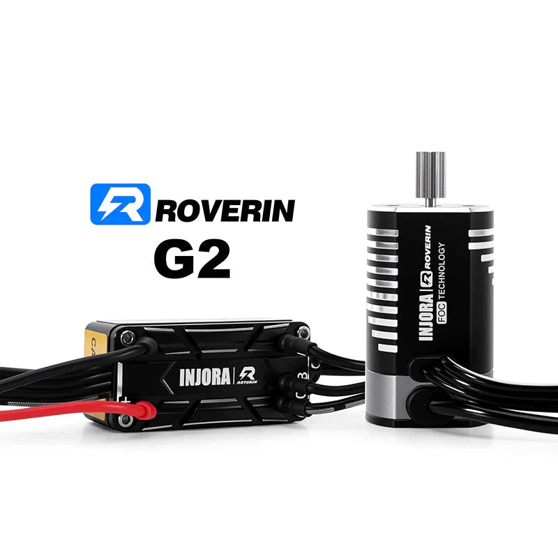 INJORA Roverin M30 G2 FOC Sensored Brushless ESC & Motor for 1/18 TRX4M Ascent1