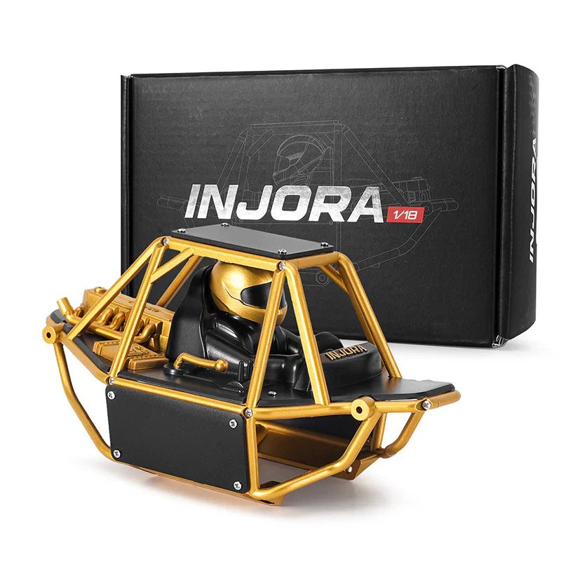 INJORA Moonbit Nylon Tube Buggy Body Kit for 1/18 RC Crawler TRX4M