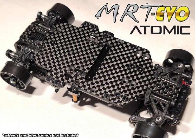 Atomic MRT EVO Chassis Kit (No electronics) With AGFRC Aluminum Case 20T High Precision 3KG 0.052Sec MG 7g Micro Digital Servo
