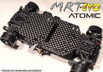 Atomic MRT EVO Chassis Kit (No electronics) With AGFRC Aluminum Case 20T High Precision 3KG 0.052Sec MG 7g Micro Digital Servo