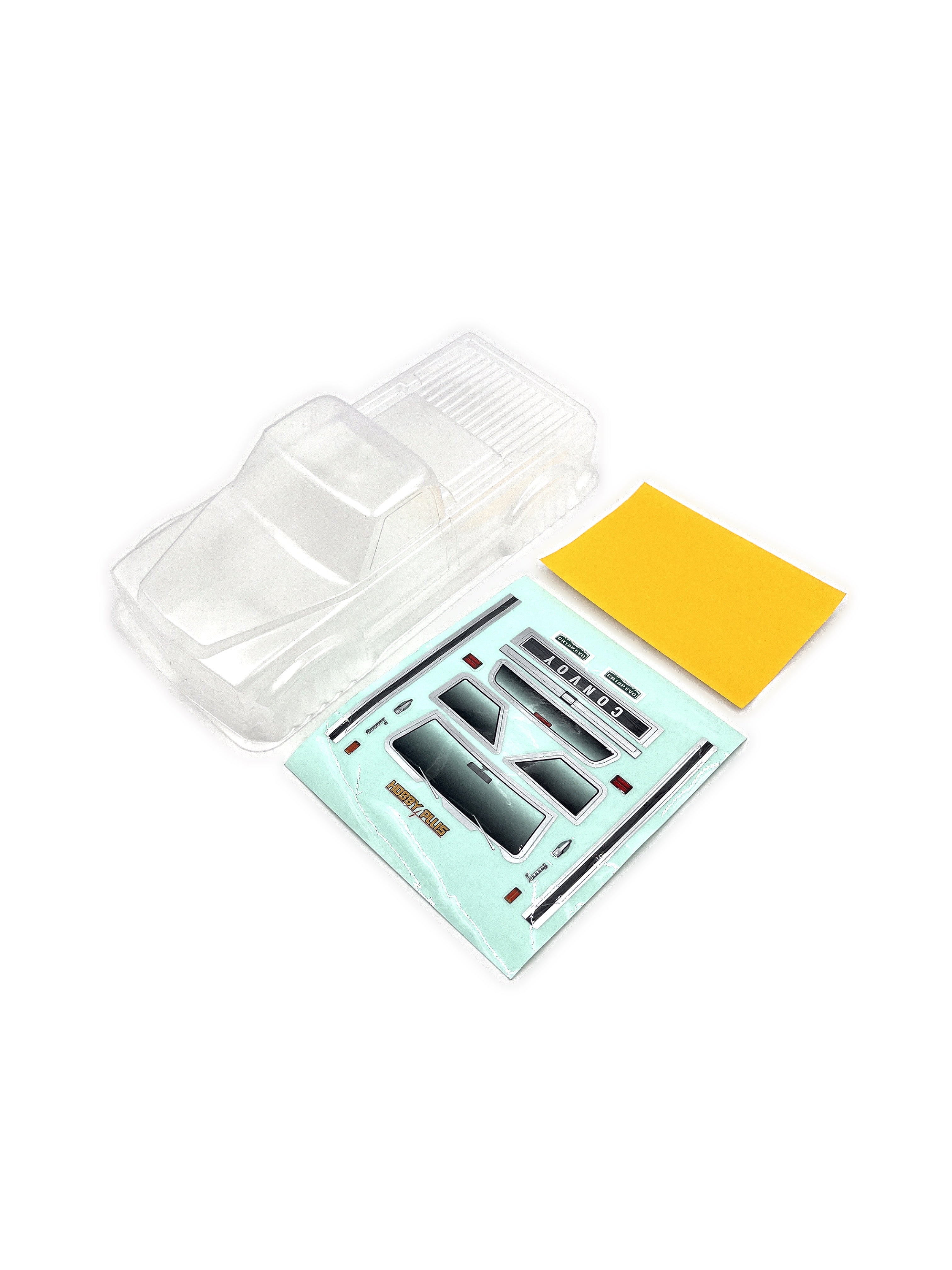 HobbyPlus Clear Polycarbonate Body For Convoy Evo V2