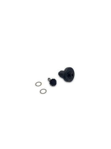 HobbyPlus Machined HD Helical Cut Pinion and Ring Gear 11T/28T