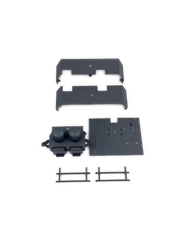 HobbyPlus Terranaut 8x8 Body Parts & Mud Guard ( Grey )