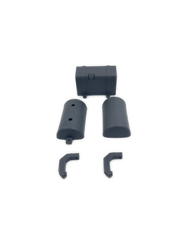 HobbyPlus Terranaut 8x8 Gas & Fuel Tank ( Grey )