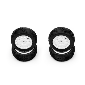 HobbyPlus  Speck-SCT Tire Set ( White )