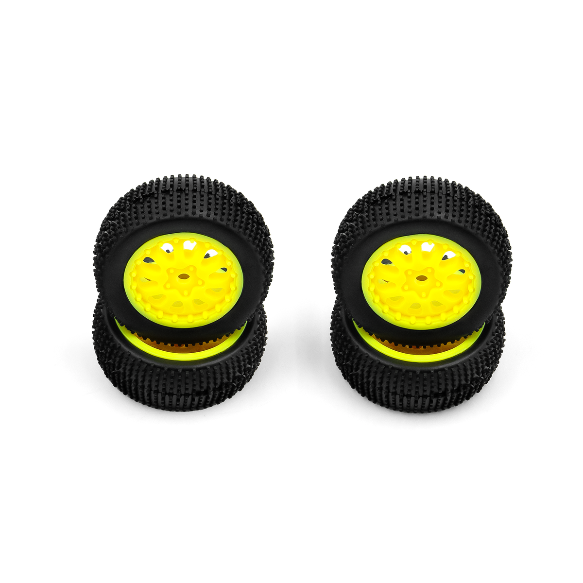 HobbyPlus  Speck-SCT Tire Set ( Yellow )