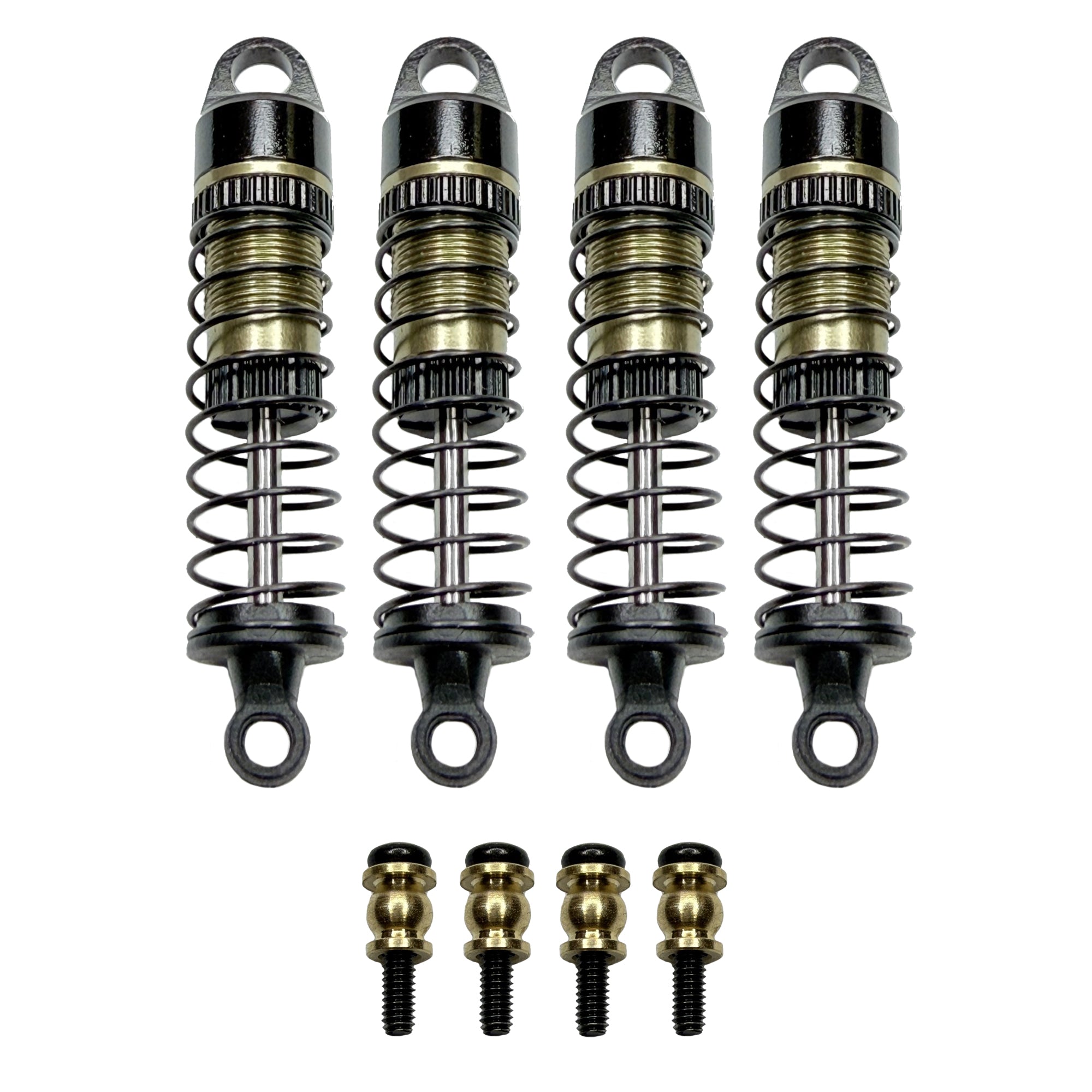 HobbyPlus  Aluminum Oil Shock Set - Speck-SCT