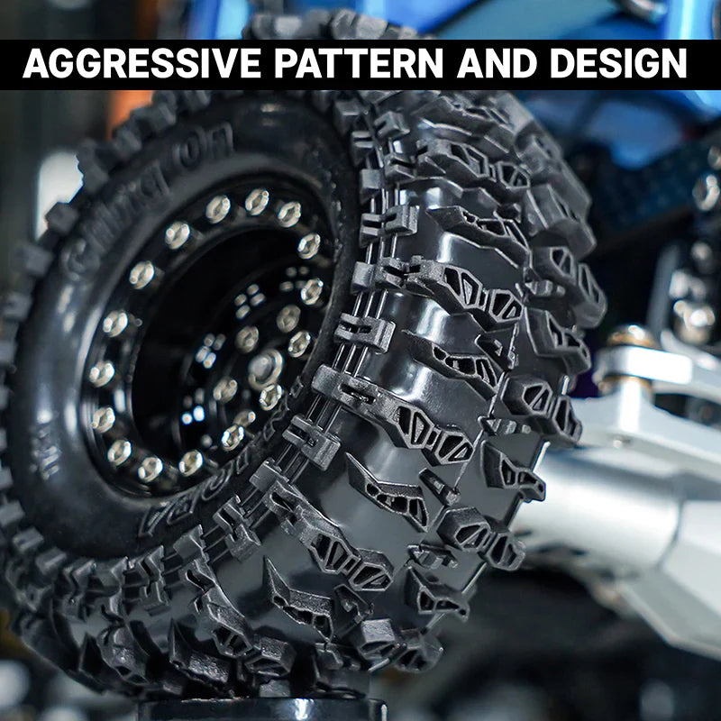 INJORA Cling On 1.3" Tires (4) (70*26mm) - HeliDirect