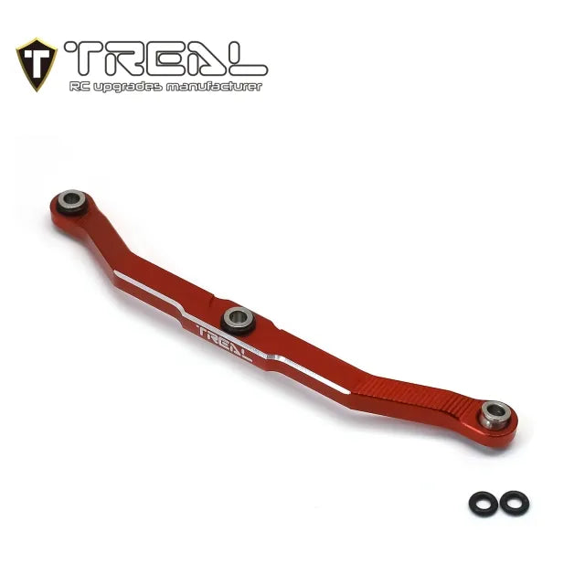 TREAL TRX-4M Front Steering Link, Aluminum 7075 CNC Machined Upgrades for 1/18 TRX-4M Defender Bronco - HeliDirect