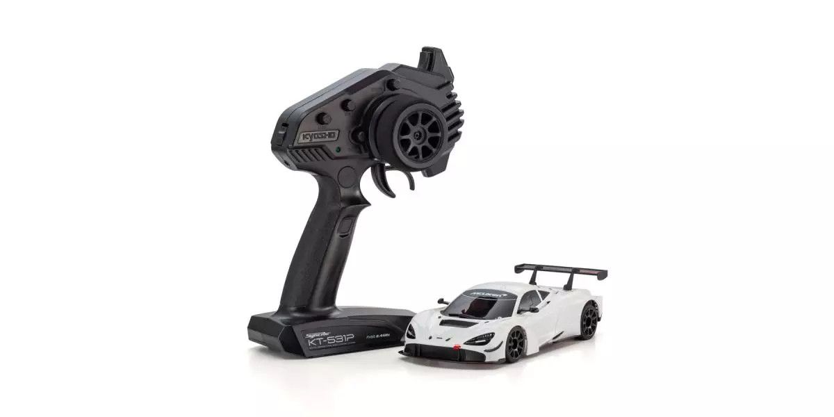 Kyosho MINI-Z RWD MR-04 readyset McLaren 720S GT3 White 32364W