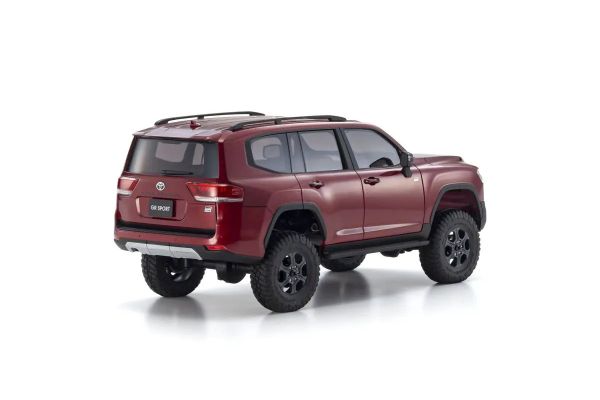 Kyosho MINI-Z 4x4 readyset Toyota LAND CRUISER 300 GR SPORT Dark Red Mica Metallic 32538MR