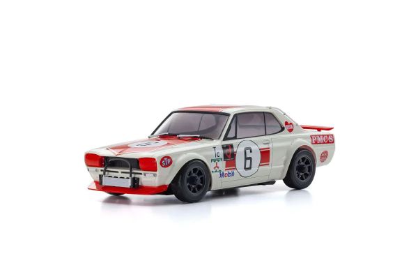 Kyosho ASC MA-020 NISSAN SKYLINE 2000GT-R (KPGC10) Racing 1972 #6 Red