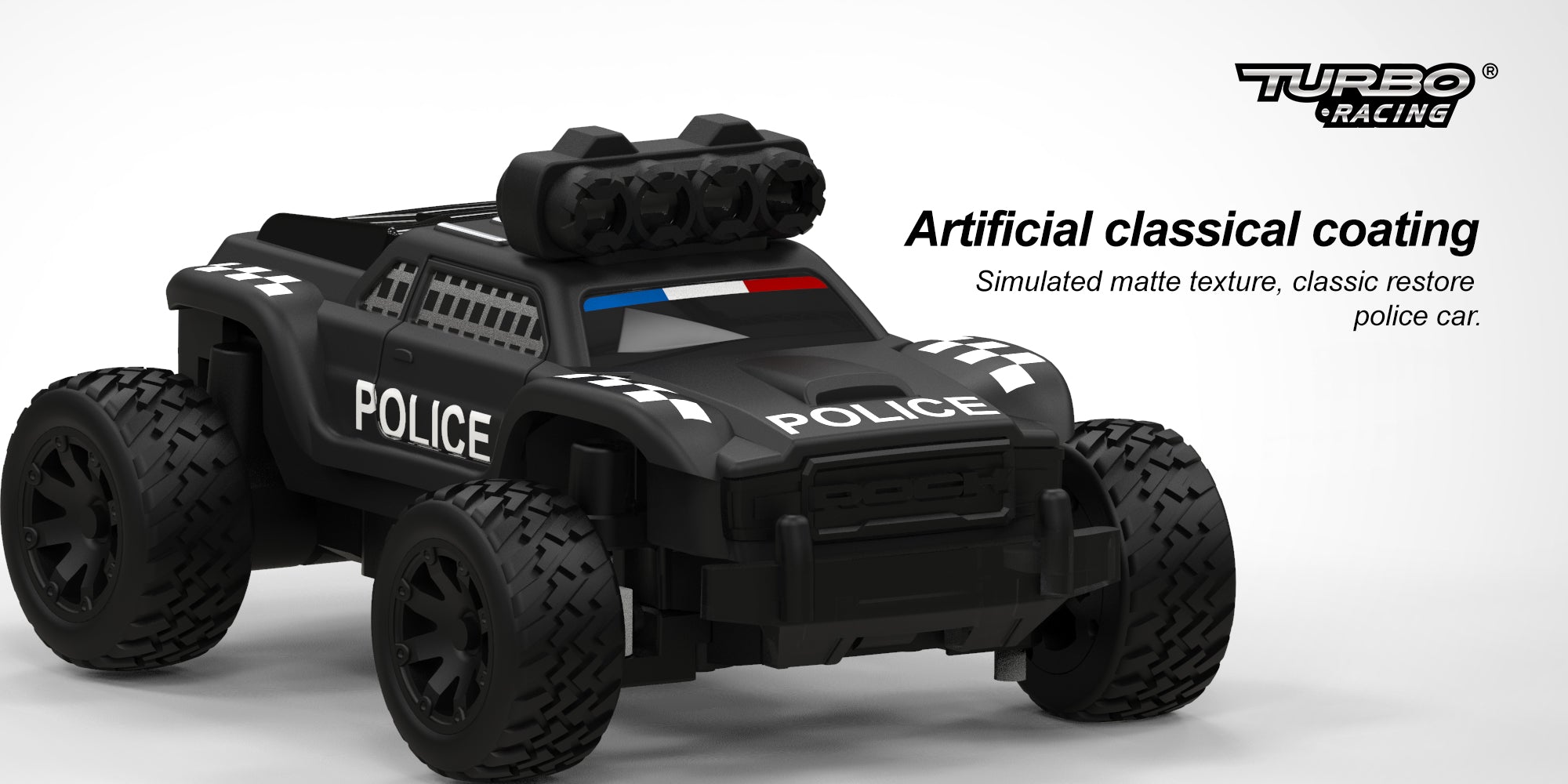 Turbo Racing C82 RTR POLICE CAR - HeliDirect