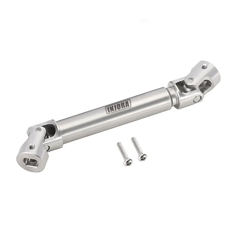 INJORA 1 pcs Stainless Steel Drive Shaft for 1/18 TRX4M Mods