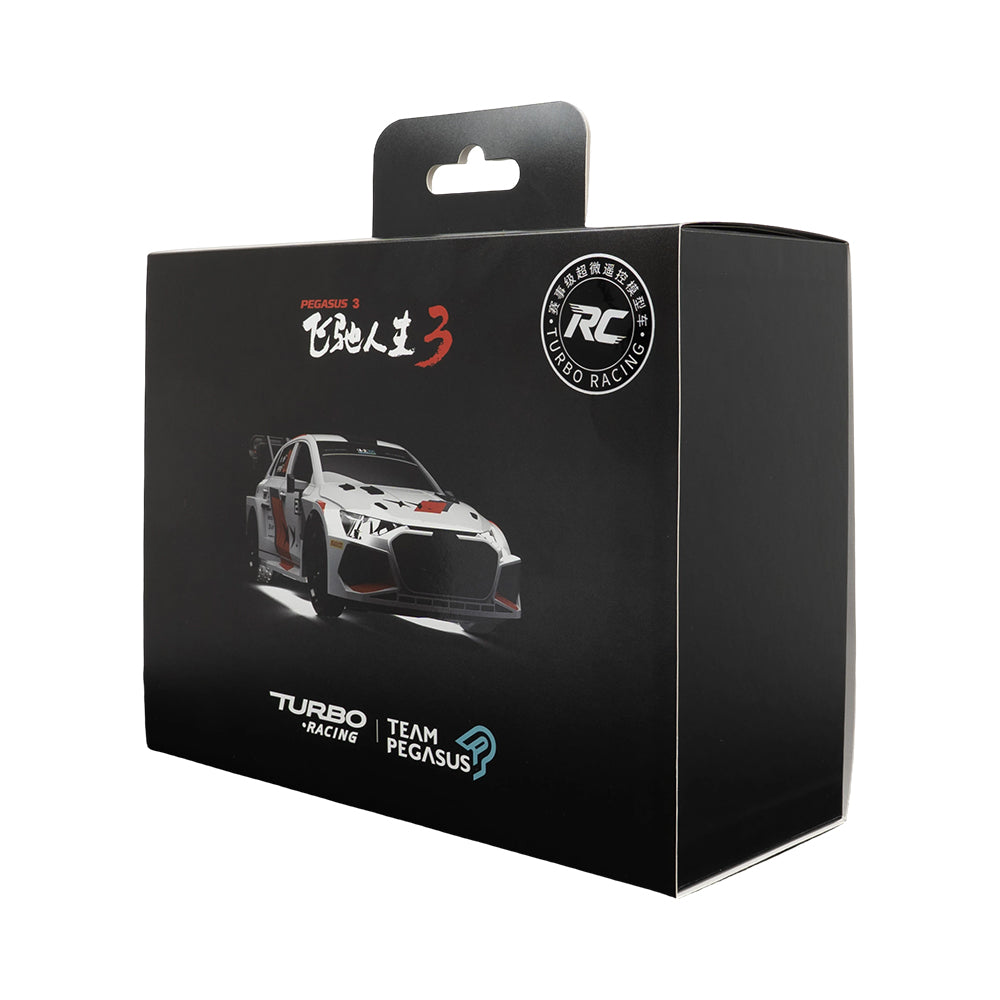 Turbo Racing X Pegasus 3 Official Licensed Co-Branded Edition C78 1:76 Scale On-road RC Sports Car RTR