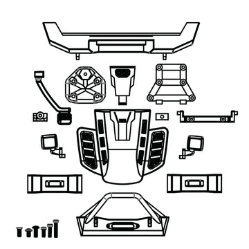 FURITEK FX118 KATANA BODY PARTS SET