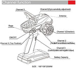 DUMBORC X6 6 Channel Surface Radio with Receiver P6FG Built-in Gyro